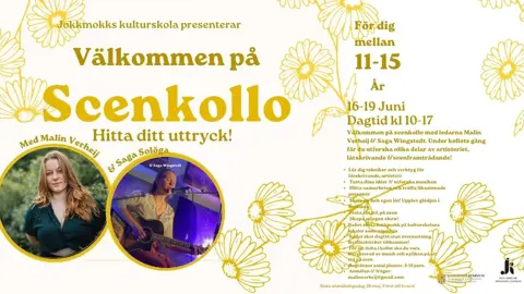 Scenkollo - en chans för unga att hitta sitt uttryck