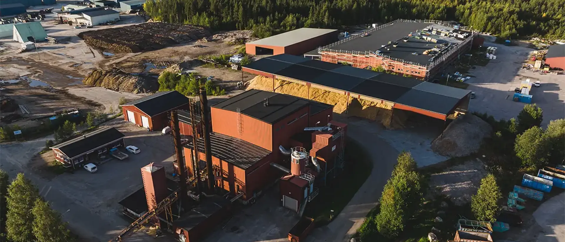 Översikt över Forsnäs industriområde. Foto: CJ Utsi