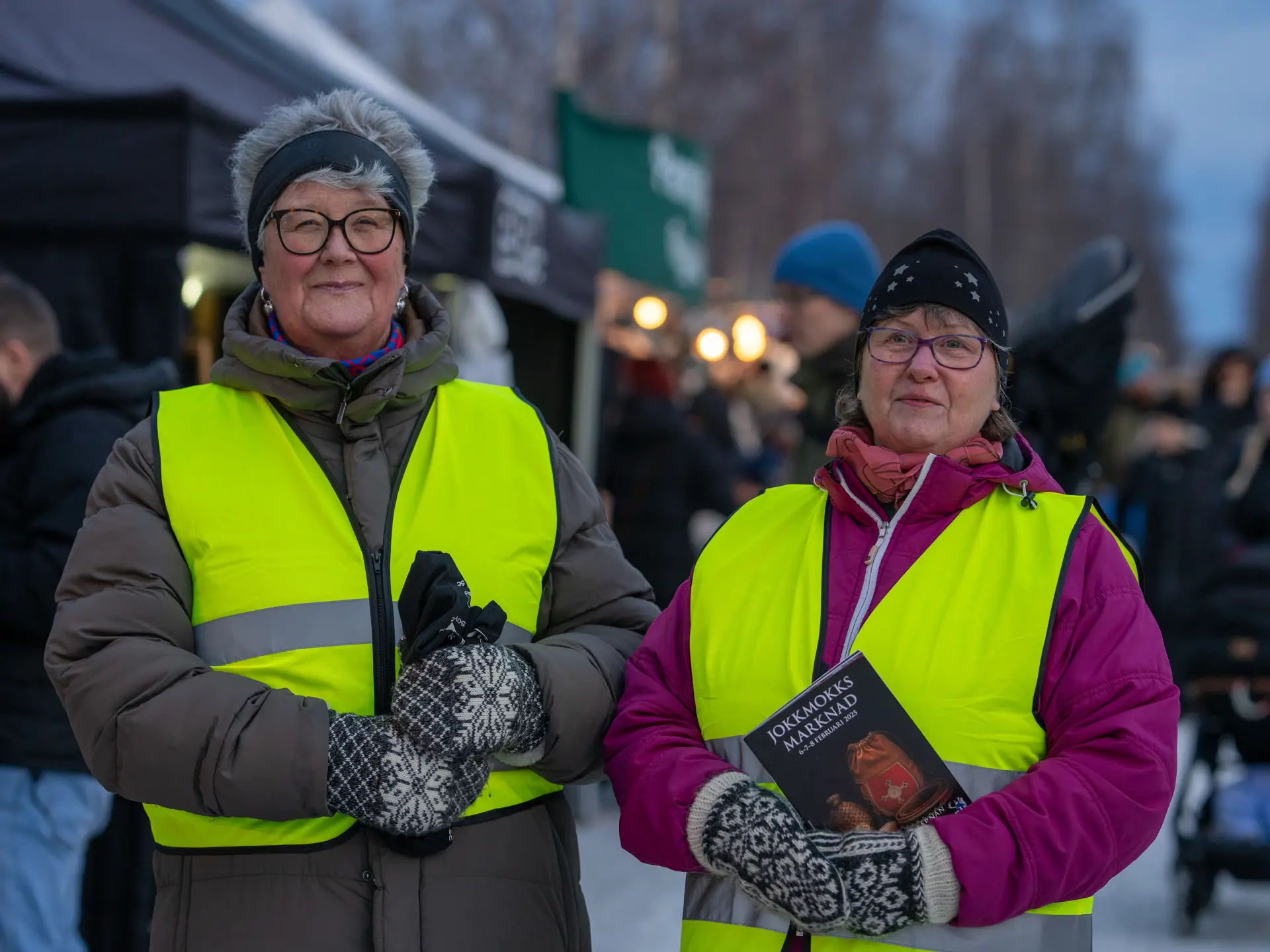 Marknadsvärdarna Gun Ek och Eva Näslund